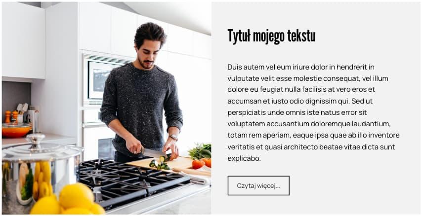 przykład zdjęcia dodanego w tle